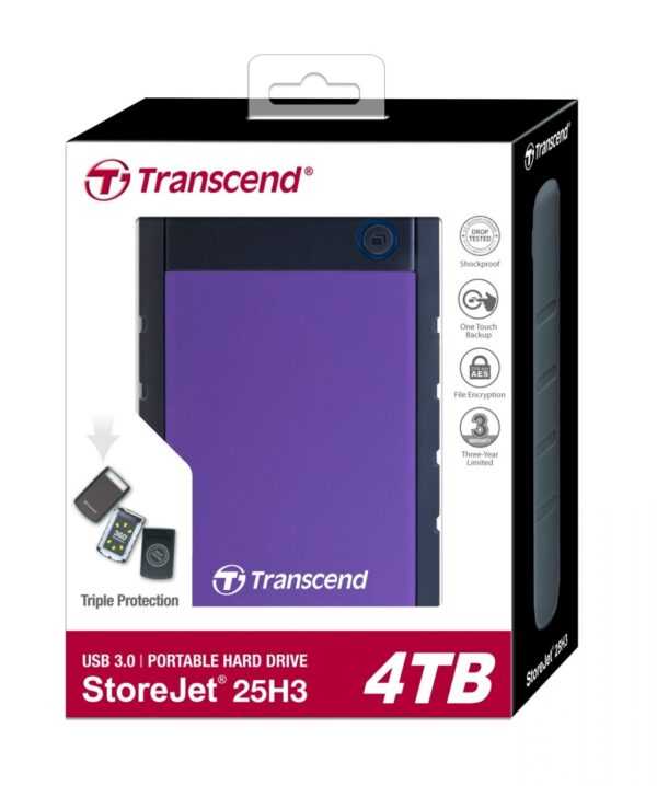 Transcend 4TB External Hard disk - Image 3