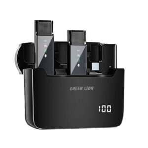Green Lion 2-n-1 Digital Display Microphone Type-C